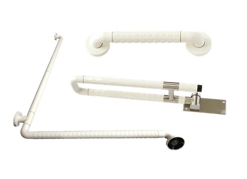 Antibacterial S/Steel Handicapped Grab Bar